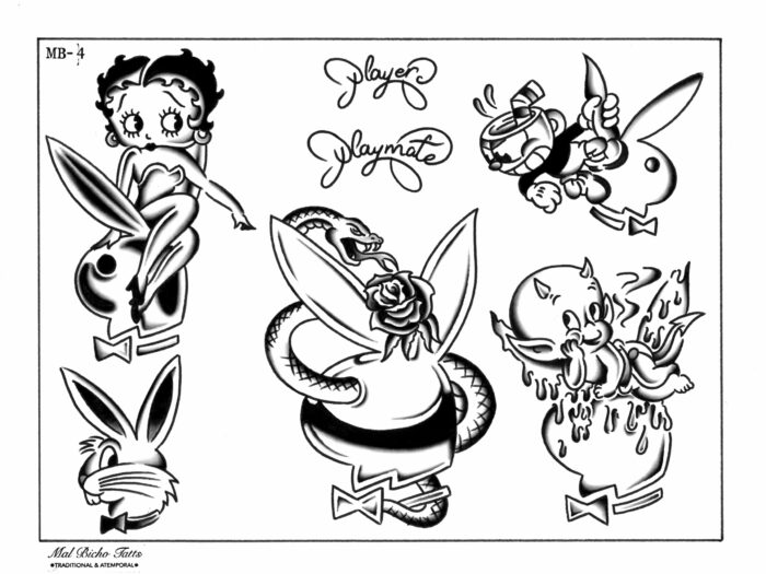 Set láminas tatuaje negro - Imagen 10