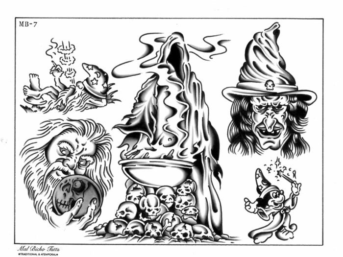 Set láminas tatuaje negro - Imagen 7