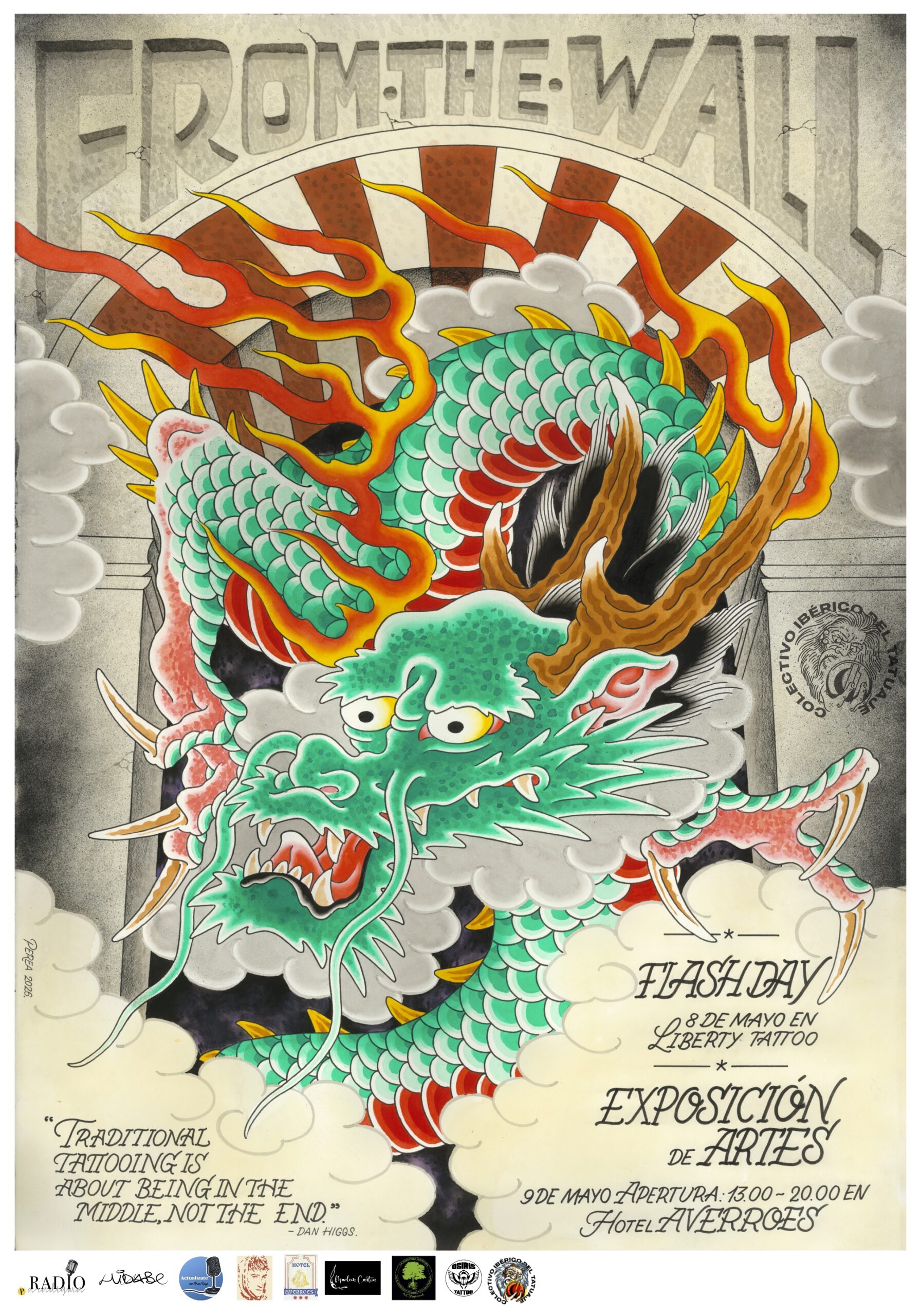 Exposición artistica From The Wall organizada por el CIT, en Cordoba