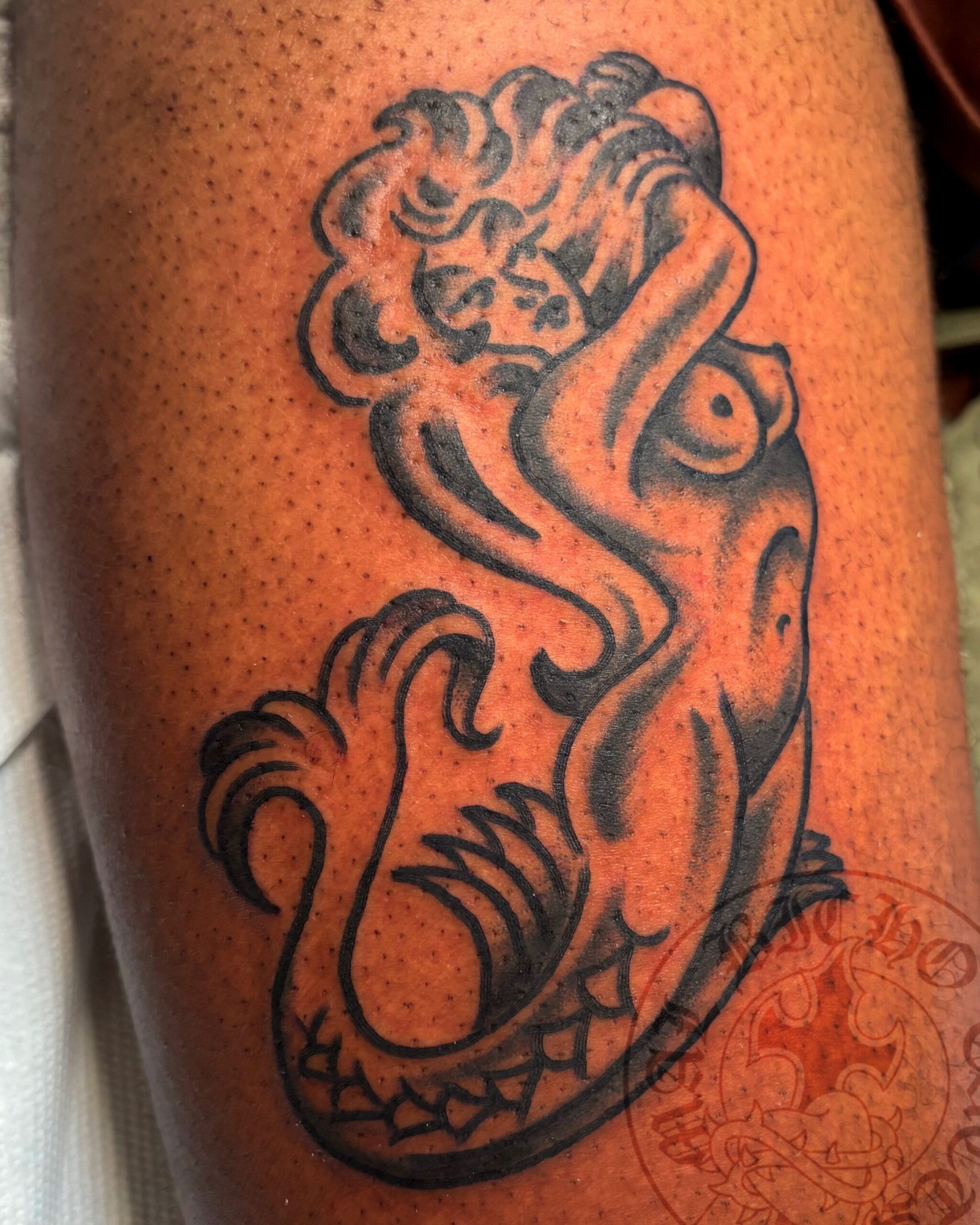 Mal Bicho Tatts Tatuaje tradicional sirena